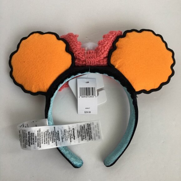 NEW Disney Authentic‎ Original Minnie Mouse Ears Coco Crochet Dia De Los Muertos